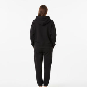 ชุดกีฬาสองชิ้นผ้านุ่มใส่สบายสำหรับผู้หญิงชุดออกกำลังกายแฟชั่นสำหรับยิมและทุกวัน - Product Image 2