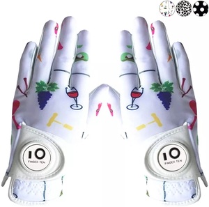 Guantes de Golf suaves para mujer, manoplas femeninas con sublimación - Product Image 3