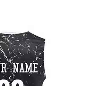 Uniformes de baloncesto personalizados para equipos escolares, universitarios y de liga con diseño sublimado o bordado para un aspecto profesional - Product Image 4