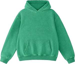 Sudaderas con capucha de lavado ácido informales para hombre, ropa de invierno, sudaderas con capucha de lavado ácido informales de Color sólido, ropa de moda, sudaderas con capucha de lavado ácido ajustadas para hombre - Product Image 4