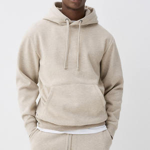 Sudadera con capucha de invierno de 220gsm de peso pesado personalizada, diseño de manga larga de ajuste Regular para hombre, sin bolsillo de cuerda, transpirable, de secado rápido - Product Image 1