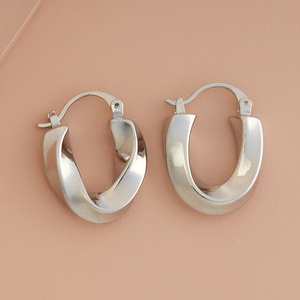 Pendientes de Aro y Colgantes Modernos 184108 de Latón y Cobre con Circonita, Perla y Diamante, Patrón Religioso, Número para Fiestas - Product Image 1