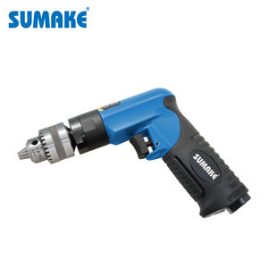 Perceuse pneumatique industrielle 0,4 CV non réversible, personnalisable OEM, capacité de mandrin 1/4 po, broche 3/8-24 - Product Image 1