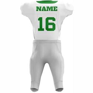 Uniforme de football américain à manches courtes, respirant, extensible dans les 4 sens, avec numéro d'équipe personnalisé, fabriqué en usine au Pakistan - Product Image 3