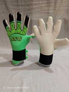 Factory Price Goalkeeper <b>Gloves</b> Custom Logo German Latex <b>Anti</b> Slip Thick Palm Goalkeeper <b>Gloves</b> for Kids and Adult Players - Product Image 3