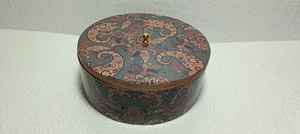 ชามสลัดไม้เคลือบเอนาเมล ใช้กับเครื่องล้างจานได้ เหมาะสำหรับรับประทานที่บ้านและเป็นของแจก ทำด้วยมือ เป็นมิตรกับสิ่งแวดล้อม - Product Image 3