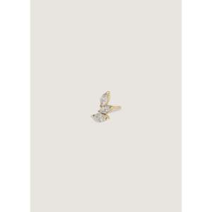 ต่างหูเพชรทรงมาร์คีส์สามเม็ด - Product Image 3