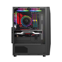 Caja de ordenador de nuevo diseño OEM al por mayor, caja de ordenador de Torre media Micro ATX, caja de ordenador para juegos, caja de ordenador