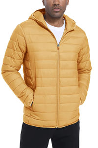 Wholesale <b>Mens</b> Shiny Puffer Jacket Custom Bubble Down <b>Coat</b> OEM ODM Warm Quilted Winter Jacket Factory Supplier - Product Image 4