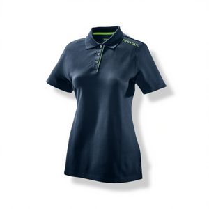 เสื้อโปโลสีน้ำเงินเข้มสำหรับผู้หญิง Festool สไตล์รองเท้าโลฟเฟอร์สุดหรู - Product Image 2