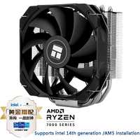 Refroidisseur CPU AK120 MINI V2, technologie AGHP 4.0, 5 caloducs, matériau aluminium+copper, compatibilité multiplateforme, boîtier d'ordinateur fluide