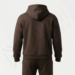 Conjunto Deportivo para Hombre, Sudadera con Capucha Personalizada, 100% Algodón, Tejido Transpirable, Diseño de Logotipo Personalizado, para Correr, Gimnasio, Atletismo - Product Image 2