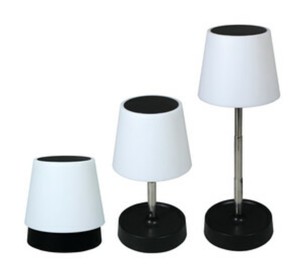 Lampada da tavolo a LED ricaricabile con schermo bianco, 3W 310Lm IP20 (Electro DH 60.438) - Product Image 1