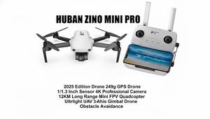 Drone GPS <span class=keywords><strong>HUBSAN</strong></span> <span class=keywords><strong>ZINO</strong></span> MINI PRO 2025 249g avec caméra 1/1.3 pouce 4K 30FPS, transmission longue portée de 12 km, 28 minutes de vol, UAV professionnel - Product Image 2