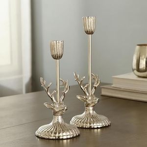 Candelabro Artesanal de Aluminio Fundido para Hoteles, Salas de Estar, Celebraciones Tradicionales y Decoración de Hogar de Estilo Premium - Product Image 4