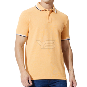 Jersey de algodón/Spandex para hombre, camiseta de golf para Polo, diseño personalizado, logotipo de tu propia marca, venta al por mayor, novedad - Product Image 6