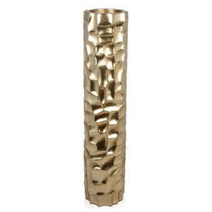 Florero de Metal decorativo para mesa, decoración clásica para boda, estilo europeo, logotipo personalizado moderno, para hogar y Hotel - Product Image 1