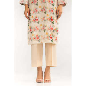 IUSTKSD-2219 Traje Casual de 3 Piezas con Estampado y Detalles Bordados, Transpirable y Elegante - Product Image 3