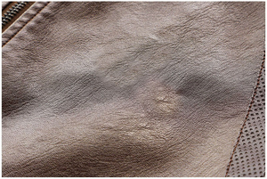 2025 nouveauté hommes haute rue respirant laine cuir veste haute qualité vêtements d'hiver Logo personnalisé veste pour hommes - Product Image 4