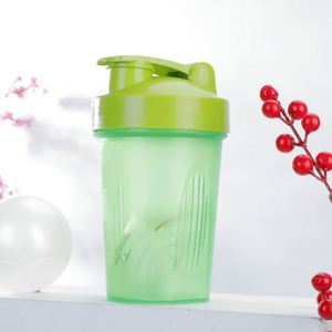 ขวดเชคโปรตีนพลาสติกพกพา ปลอดสาร BPA แก้วน้ำสำหรับเดินทางพร้อมฝาปิดแบบมีบานพับ สำหรับใช้ในชีวิตประจำวัน - Product Image 4