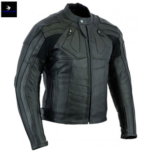 Veste de moto en cuir de haute qualité pour hommes, meilleur design d'équipement de sport de course automobile - Product Image 6