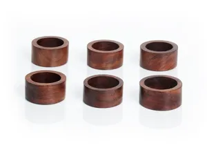 Meilleure vente ronds de serviette en bois de haute qualité artisanat en bois différentes formes pour les mariages fêtes à bas prix - Product Image 6