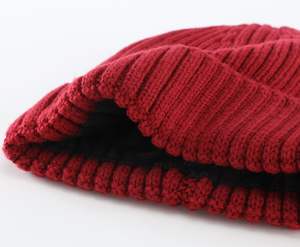 Vêtements d'hiver Meilleur design Bonnets personnalisés Bonnets chauds Bonnets légers de haute qualité - Product Image 5