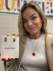 Boho ต่างหูลูกปัดด้วยการออกแบบสีฟ้าครามแอนดี้ cascading Fringe, เครื่องประดับของขวัญที่ไม่ซ้ำกัน - Product Image 2