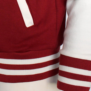 Classic Athletic Letterman Hooded <b>Canvas</b> <b>Jacket</b> for Everyday Wear College Baseball Winter Breathable 100% Cotton Unisex - Product Image 6