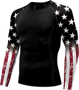 Rashguard ชุดชายหาดแขนสั้นแขนยาวสำหรับผู้ชายผู้หญิงชุดโต้คลื่น - Product Image 2