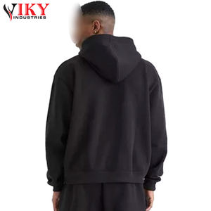 Survêtement évasé pour homme avec logo personnalisé, pantalon superposé, couleur unie, prix compétitif, vêtements pour homme, survêtement évasé - Product Image 5