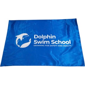 Drapeau en forme de goutte d'eau en satin SSG GROUP, mât en aluminium, impression numérique, bannière promotionnelle durable - Product Image 2