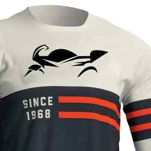 Jersey de carreras de motos jersey de motocross personalizado OEM camiseta de carreras de motos camiseta de montar transpirable equipo de carreras todoterreno - Product Image 5