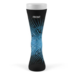 Calcetines deportivos tejidos antibacterianos Mezcla de algodón y poliéster Calcetines absorbentes de humedad de secado rápido para uso Atlético e informal - Product Image 3