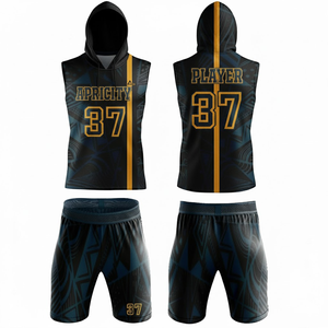 ชุดฟุตบอลธง7v7สั่งทำได้จากโรงงาน | เสื้อเจอร์ซีย์และกางเกงขาสั้นระเหิด | ชุดทีมแห้งเร็ว | ยอมรับ OEM ODM - Product Image 1