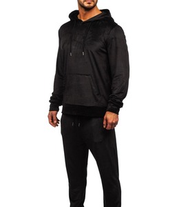 Sudaderas para correr de secado rápido para hombre, sudaderas con capucha, conjunto de ropa deportiva de dos piezas hecho a medida, chándales transpirables para invierno, venta al por mayor - Product Image 2