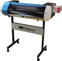 Real Quality Rol-ands BN-20 Desktop Printer Cutter W/ Stand and Ink