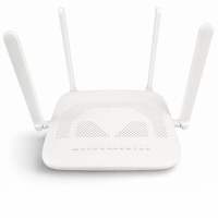Terminal optique F890L GPON ONT ONU Wi-Fi double bande avec 4 antennes, 4 ports GE, voix et CATV – Équipement d'accès haut débit FTTH