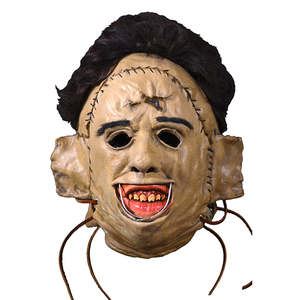 Máscara de Látex de Leatherface de Texas Chainsaw Massacre 1974 para Fiestas y Máscaras Divertidas - Product Image 1