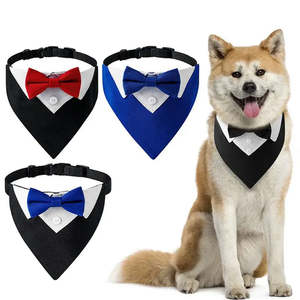 Accessoire de costume pour chien, faux collier, nœud papillon - pour occasions spéciales - Product Image 1