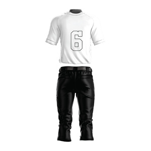 Conjunto de uniforme de béisbol 100% poliéster personalizado al por mayor para hombre calidad única y característica transpirable para jugar en equipo - Product Image 3