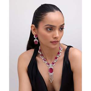 Pendientes de Diamantes Ruby Rouge - Product Image 2