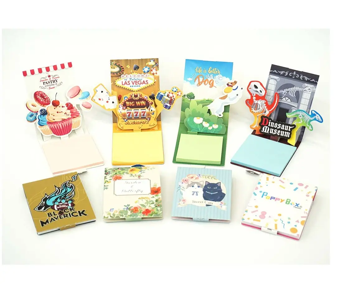 Cute Clear Stationery Sticky Note With High Quality Stationary transparent paper matte paper