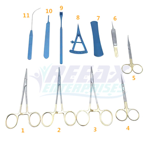 Ensemble de chirurgie de blépharoplastie pour la chirurgie des paupières Ensemble de chirurgie plastique d'instruments chirurgicaux PAR REEAX ENTERPRISES - Product Image 4