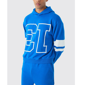 Conjunto Deportivo Masculino de Alta Calidad, Chaqueta de Algodón Grueso con Estampado de Grafiti Completo, Pantalones Anchos Rectos - Product Image 2