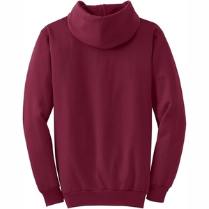 Sweats à capuche d'hiver imprimés sur mesure pour hommes de toutes les tailles Sweats à capuche solides avec logo en relief personnalisé et fermeture éclair - Product Image 4