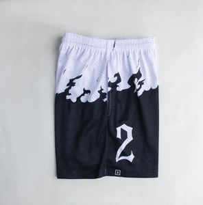 Shorts en maille décontractés de qualité supérieure pour hommes, personnalisables par sublimation, respirants, séchage rapide, prix de gros, pour sports de plein air - Product Image 6