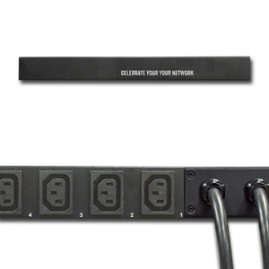 สวิตช์โอนถ่ายไฟฟ้าสถิตแบบ Neutral Static Transfer Switch 32A 230V พร้อมหน้าจอ OLED 10 ช่องจ่ายไฟ IEC C13 2 ช่องรับไฟ IEC309 เบรกเกอร์ 2x 16A สีดำ รองรับโหลดสำคัญ รุ่น Mod - Product Image 1
