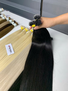 Extensions de cheveux en micro-anneaux, nano-anneaux, 100% cheveux vierges vietnamiens, qualité supérieure, couleur noire - Product Image 6