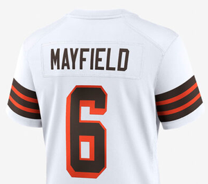 เสื้อเจอร์ซีย์เครื่องแบบอเมริกันฟุตบอลทุกขนาดมีผ้าฝ้าย/โพลีเอสเตอร์ตามสั่ง - Product Image 4